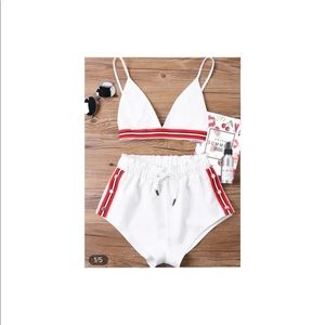 White Two Piece Set